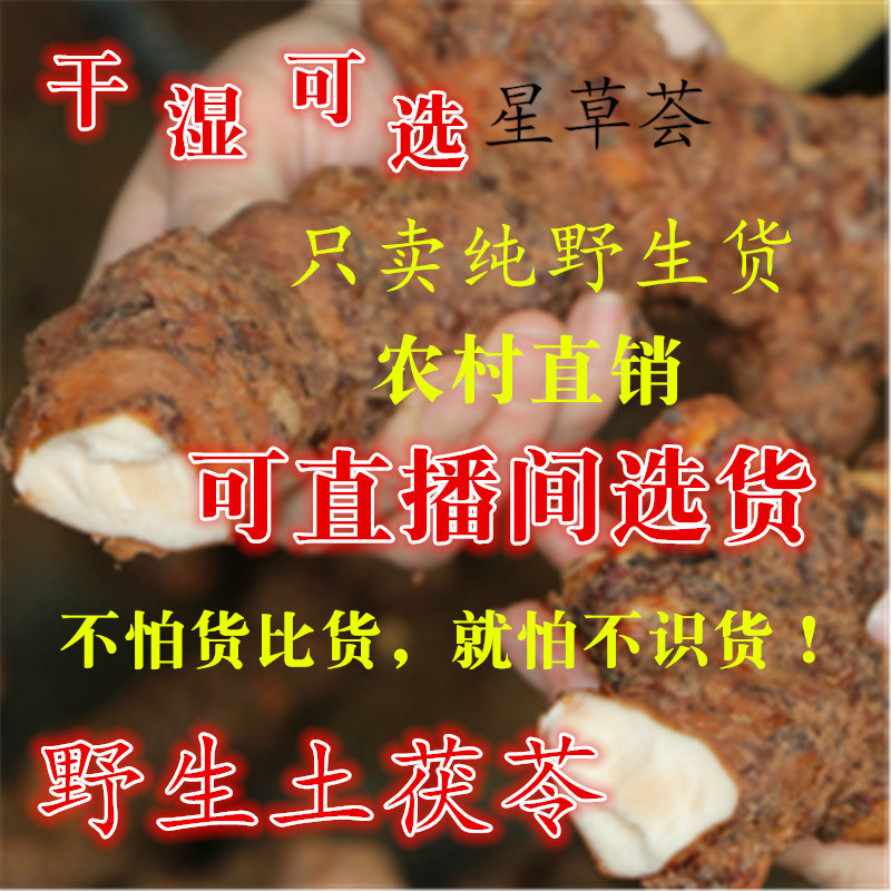 Earth Cocos Fresh natural whole Excavated Farmyard Wild Chinese Herbal Medicine Guangdong Pot Soup Stock Selected Earth and Poria Dried Wet