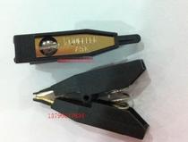 Mini small Kelvin duck bill Test copper clip butterfly black crow clip 75k bat clip 10A positive and negative test clip