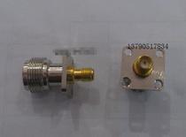 Connector N SMA-KKF RF adapter four-hole small square plate N-head female-to-female AP spectrometer test