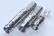 BNC-K-5 pure copper core spring tail welding wire type Q9 female head BNC video female head-5 wiring Q9 oscilloscope head