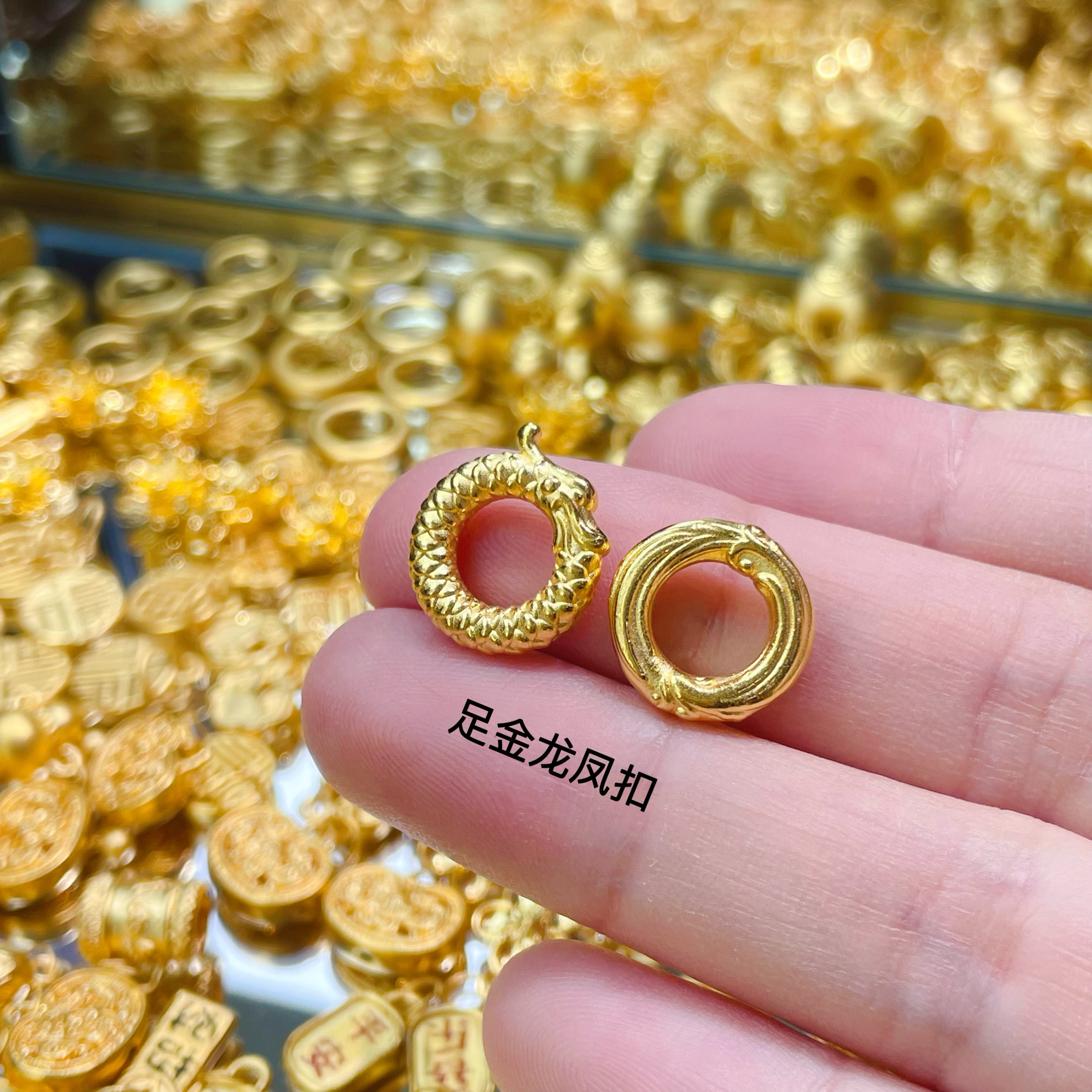 24K 24金　鳳 指輪 足金999刻印入り 24K 24金 鳩の卵の指輪 足金999刻印入り - メルカリ