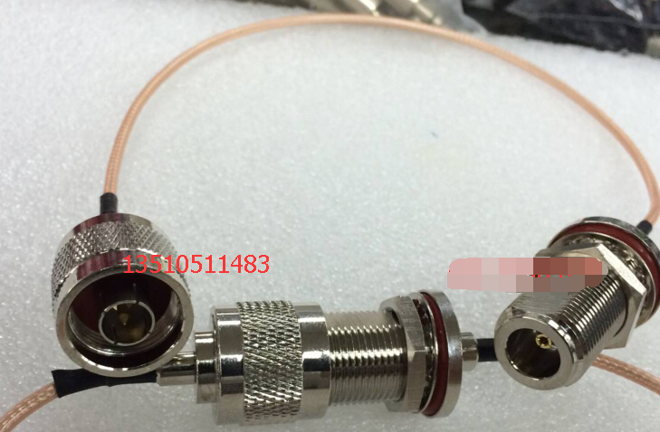 N-JK Radio Frequency Extension of N Head Public to mother belt flange RG316 feeder N-KJ high frequency RF feeder 50 Ohm