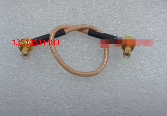 Radio Frequency coaxial SMB-JJW connecting line SMB double bend double public RG316 high frequency special jumper 50 Ohm SMB public
