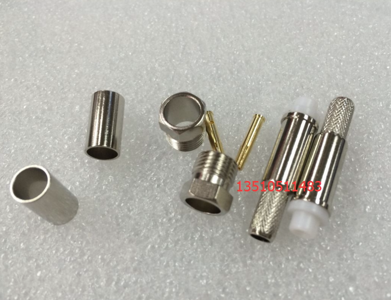Radio frequency FME-K-3 jumper connector FME mother crimping RG58 50-3 RG142 high frequency AP feeder connector