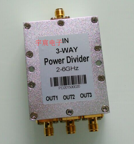 High frequency SMA out-of-three-power splitter WIFI2-6G micro-strip utilitzer 2 4G 5 8G