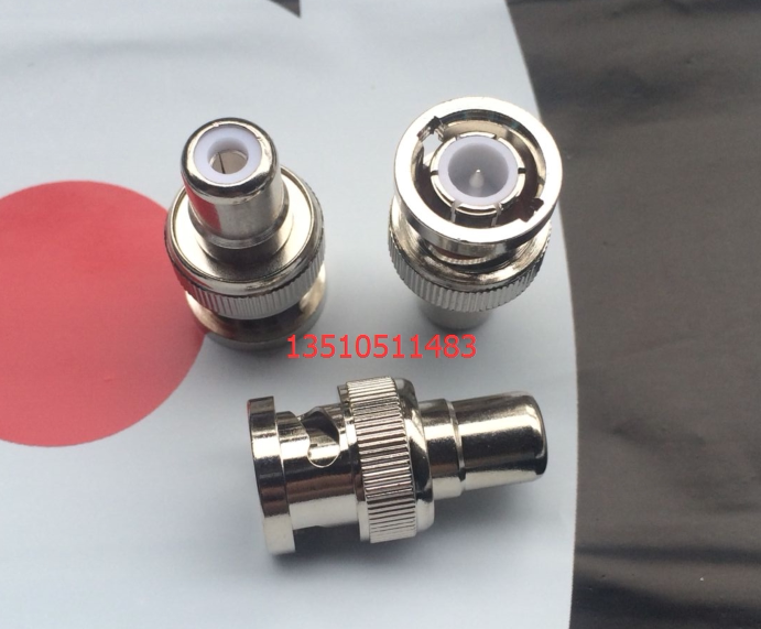RCA mother-to-BNC public film industry class adapter AV mother-to-BNC male full copper adapter Lotus transfer Q9