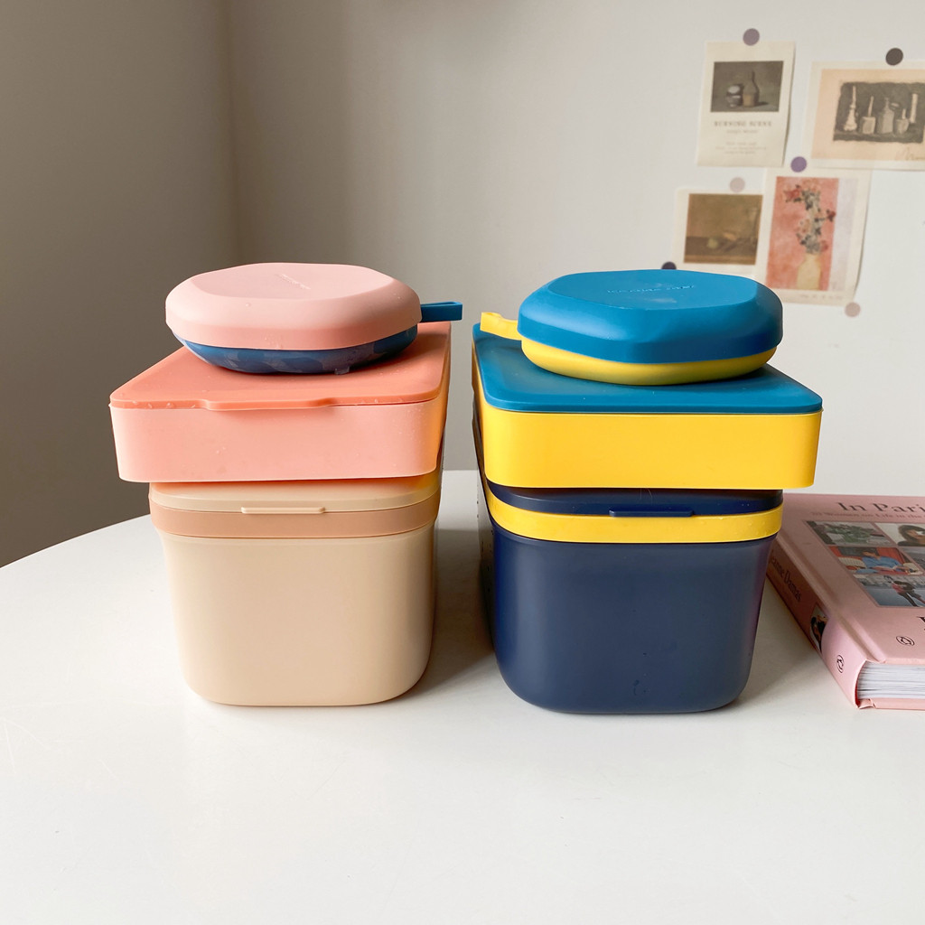 Замороженные кубики льда плесень двойной силиконовый Ледяной ящик кубиков льда артефакт пищевого домой крышка ручной работы формочка для льда Дополнительная пищевая коробка  