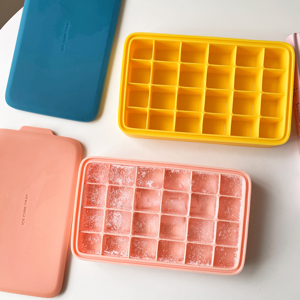 Замороженные кубики льда плесень двойной силиконовый Ледяной ящик кубиков льда артефакт пищевого домой крышка ручной работы формочка для льда Дополнительная пищевая коробка  
