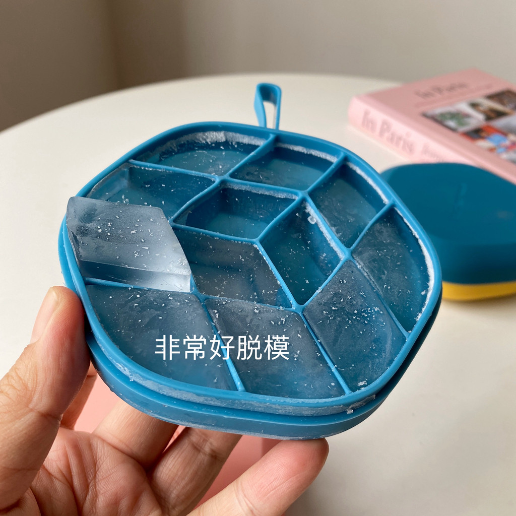 Замороженные кубики льда плесень двойной силиконовый Ледяной ящик кубиков льда артефакт пищевого домой крышка ручной работы формочка для льда Дополнительная пищевая коробка  