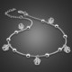 ຄົນອັບເດດ: ແບບພະລາຊະວັງ S925 sterling silver anklet ພາສາຍີ່ປຸ່ນແລະພາສາເກົາຫຼີແບບງ່າຍດາຍ crown anklet anklet versatile ຂອງຂວັນວັນເກີດສໍາລັບຜູ້ຊາຍແລະແມ່ຍິງ