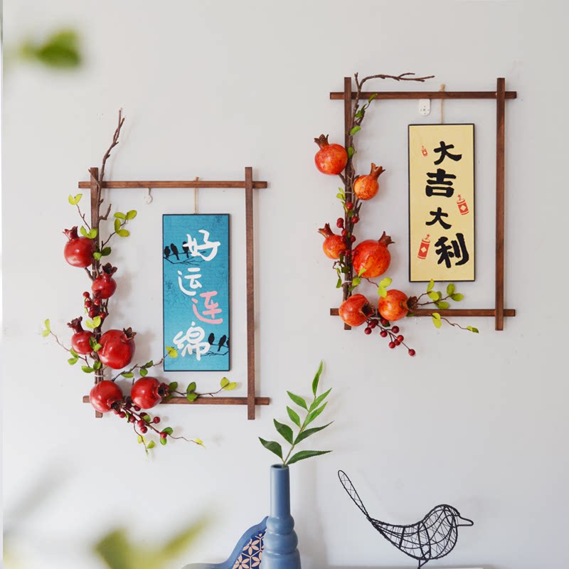 Wall decoration festival decoration wall decoration wall decoration wall decoration of the wall decoration of the masonry creative living room bedroom