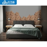 Клейкая водонепроницаемая металлическая мозаика из нержавеющей стали на стену