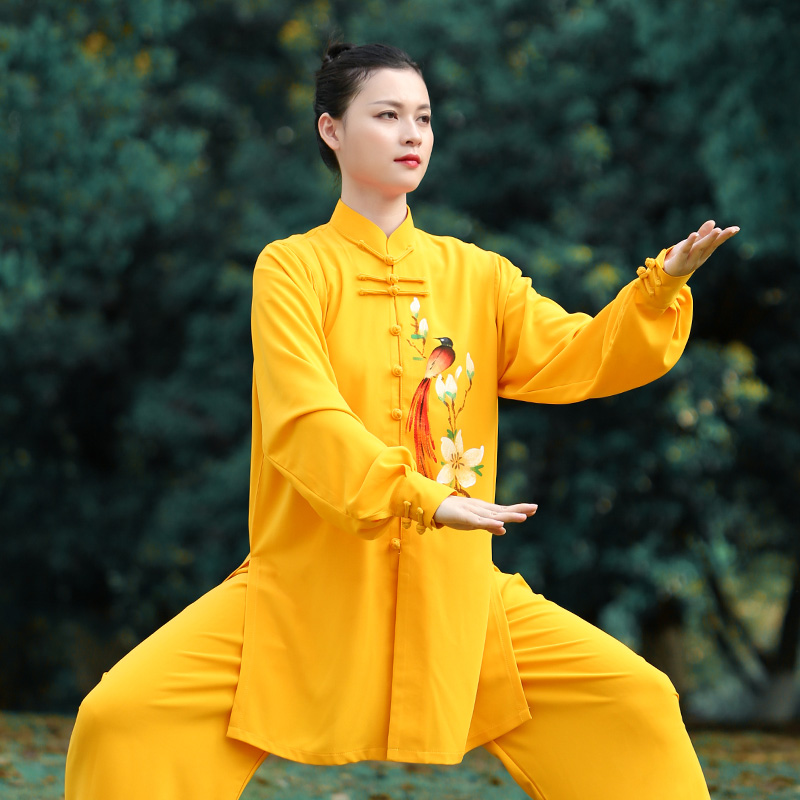 Zhengfenghua 2022 new tai chi clothing women's improved high-end tai chi martial arts performance practice clothing spring and autumn