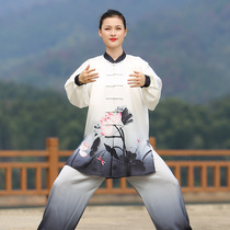 2021 new Tai chi suit womens and mens elegant high-end Tai Chi competition performance practice clothing spring and autumn season