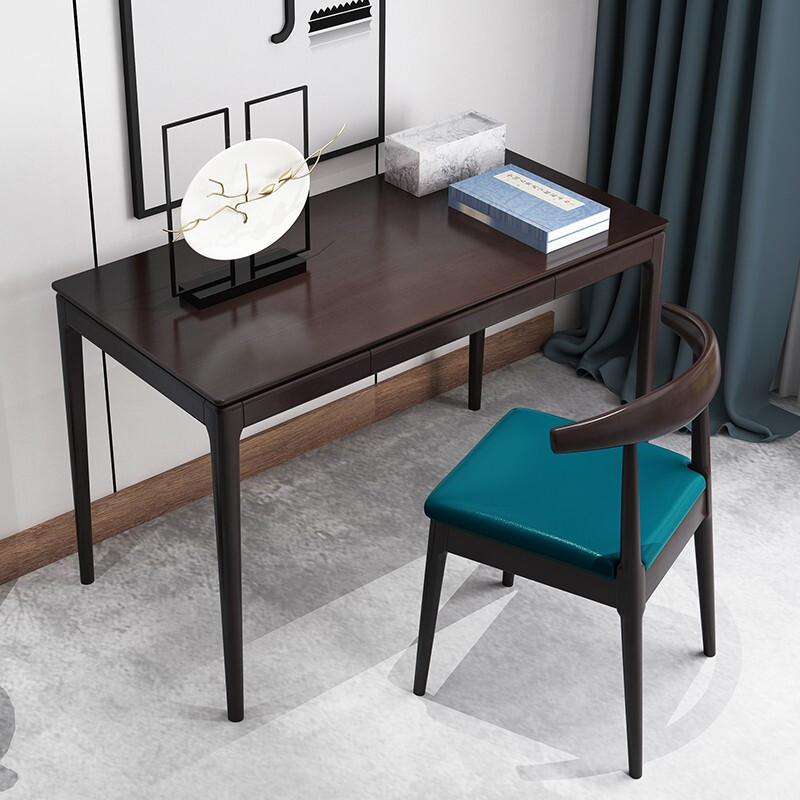 New Chinese solid wood desk Purple Sandalwood 1 1 2 m Desk Zen Fancy Luxurious Rectangular Desk Computer Desk