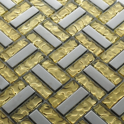 Заводская пятно гальваническая мозаичная плитка