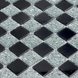 T Crystal Glass Mosaic Tile Tile Фоновая стена взрывооборот обои головоломки пигмент