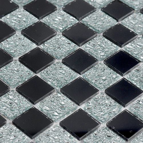 T Crystal Glass Mosaic Tile Tile Фоновая стена взрывооборот обои головоломки пигмент