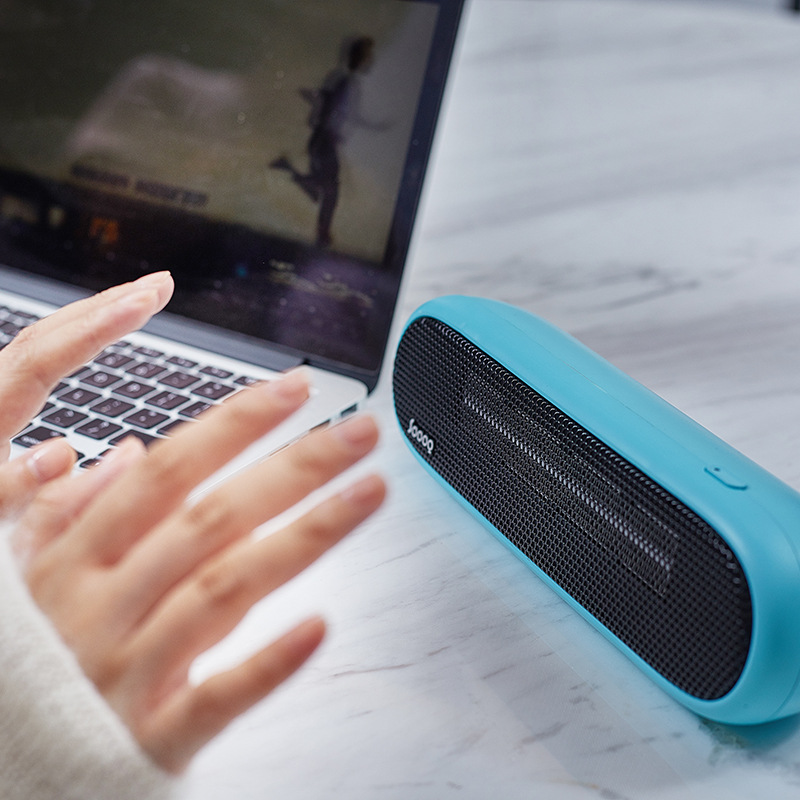 Warm cotton cotton SOOOQ fan heater Mini heater Student office desktop home bedside small speed heat