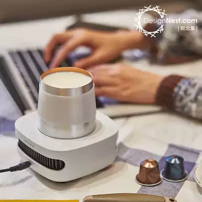 Creative warm cup Hot and cold dual-use cup cooling and heating winter constant temperature 55 degrees heating warm cup cupcooler