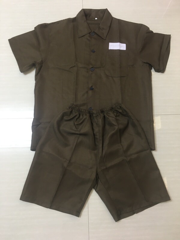 Classic Performance Costumes, Movie Jail Inmate Costumes, Same Style Costumes as Those Worn by Chow Yuen-Fah