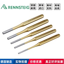 Imported Germany RENNSTEIG LANDER flat blast cylinder punch punch chisel 2 2 5 3 4 5 6 7 8