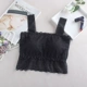 Mùa hè chống chói ống top vest nữ phần ngắn quấn ngực ren sling nữ mỏng phần ngực trần đồ lót đáy áo sơ mi hàng đầu áo sơ mi nữ