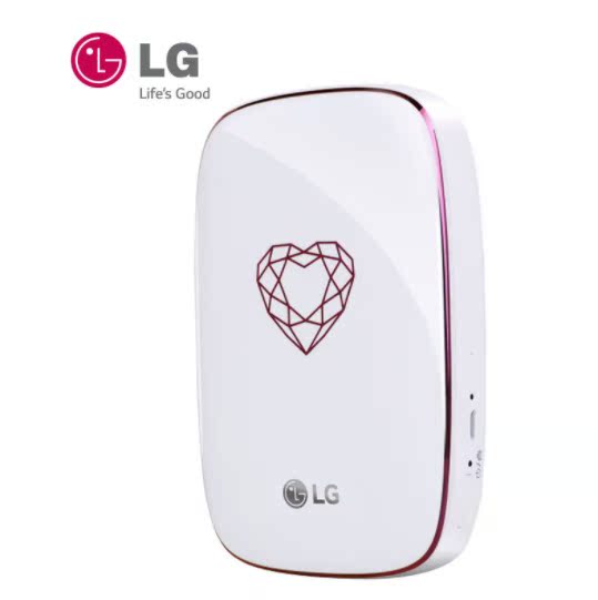 LG PD269 Mini Photo Printer is compact and thin designed with palm-size ink-free printing technology
