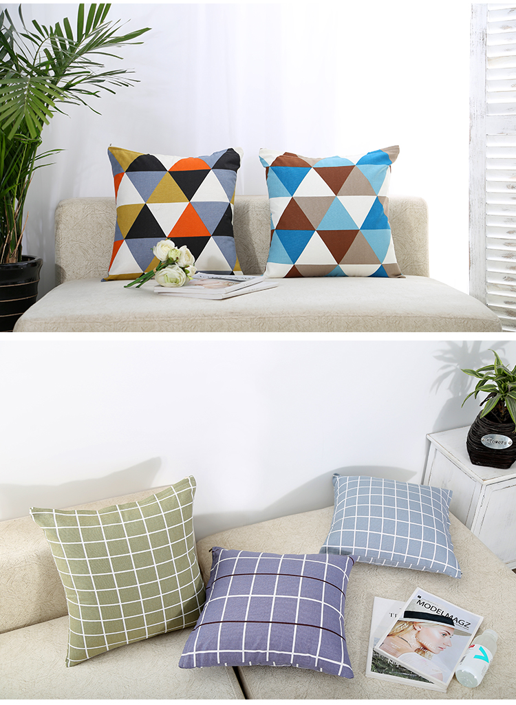 Gối bông không có lõi vuông sofa đệm bao gồm gối tựa đầu gối phòng khách lớn tựa lưng bao gồm tùy chỉnh gối tựa đầu cao su non