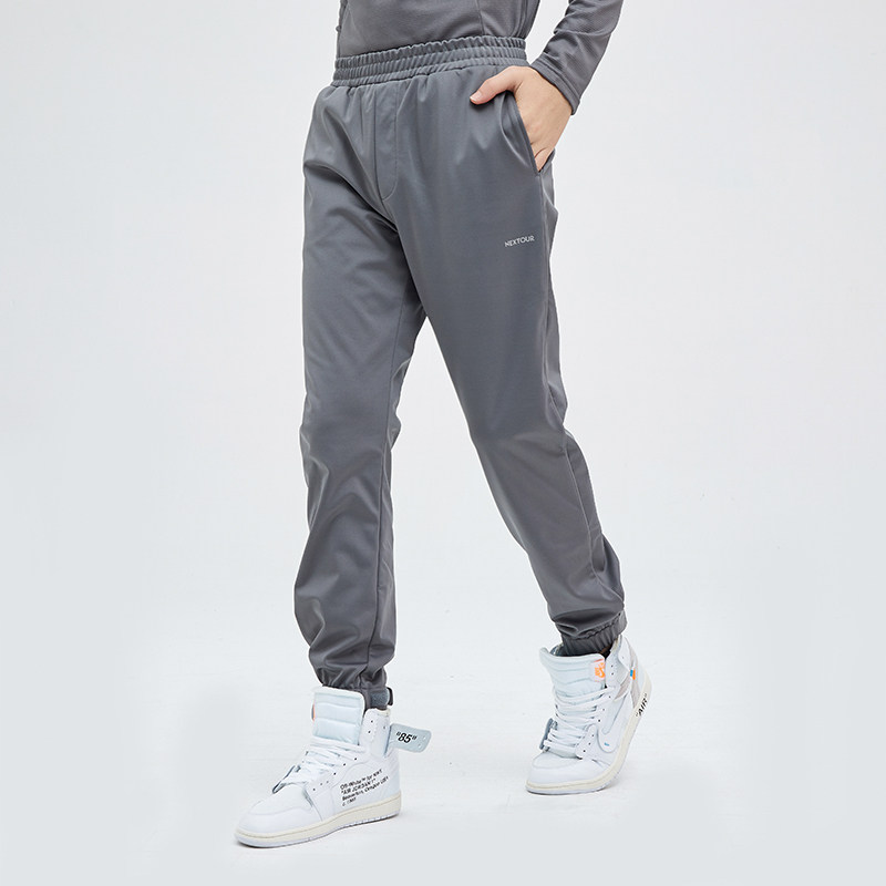 Outdoor soft shell flush pant pants male garnter thickened waterproof windproof loose climbing casual close-up bunches sports acrobae pants-Taobao