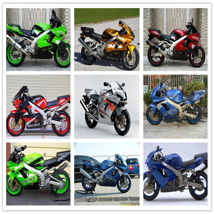 Suitable for Kawasaki ZX-9R 00-01-02-03 Shell Full Car Shell Full Car Sheet Guided Sheet