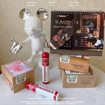 2022 Tiger Year Cigar Subject Calendar Calendar Year Calendar Year Cuban Wind Cigar Guests Clubhouse Gift Pendulum bifacial print