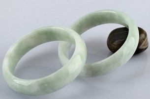 Natural jade A cargo bracelet floating flower jade bracelet calcite jade bracelet deliver packaging box welcome to order