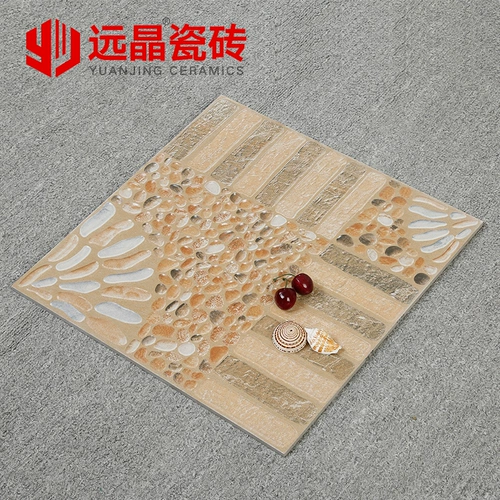 Фошань, балкон, сад, напольная плитка 400x400, старинный кирпич, галька, терраса, нескользящая напольная плитка, устойчивая к замерзанию и солнцу