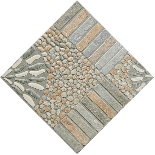 Фошань, балкон, сад, напольная плитка 400x400, старинный кирпич, галька, терраса, нескользящая напольная плитка, устойчивая к замерзанию и солнцу