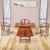 Đồ nội thất bằng gỗ gụ hedgehog rosewood bàn trà và ghế kết hợp phòng khách Bàn trà gỗ cẩm lai mới của Trung Quốc Bàn trà Kung Fu - Bàn trà