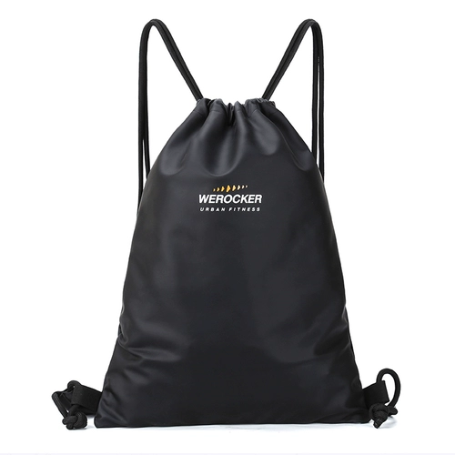 Мешочек, простая сумка через плечо, спортивная спортивная сумка, школьный рюкзак для велоспорта, водонепроницаемая сумка для плавания, на шнурках