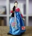 Búp bê Hàn Quốc Đồ trang trí thủ công Hàn Quốc 30CM cao 12 inch Búp bê squat Hàn Quốc hanbok trang trí ẩm thực