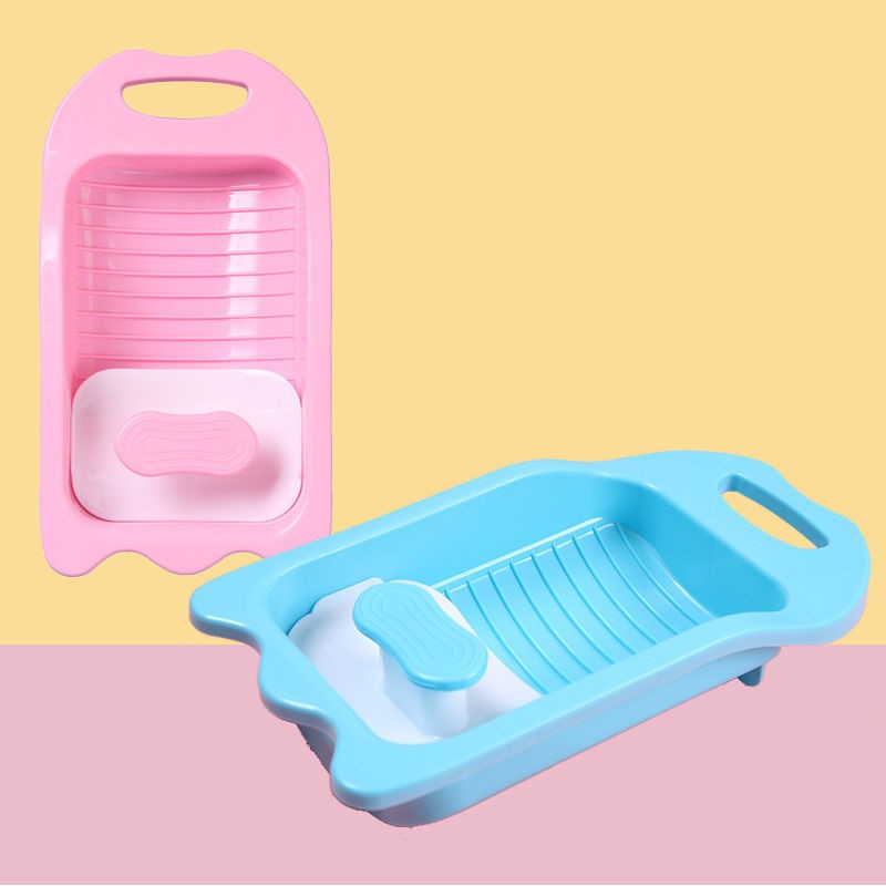 Lazy artifact washboard washboard mini lazy person underwear washing socks artifact washboard plastic thickened stickers