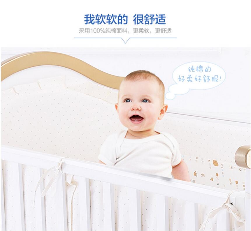 Bộ đồ giường trẻ em, giường chống va chạm, có thể tháo rời và giặt được, giường cotton thoáng khí, bộ dụng cụ, bộ đồ giường trẻ em, sản phẩm mới - Túi ngủ / Mat / Gối / Ded stuff gối chống trào ngược rototo bebe
