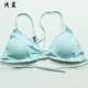 Cô gái quấn ngực corsage sexy dây đeo bikini đồ lót với ngực pad ống top bra cotton sinh viên mà không có vòng thép