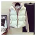 2018 mới xuống áo vest nữ mùa thu và mùa đông ngắn bf áo trễ vai áo khoác chống nắng nữ Áo vest