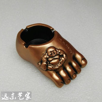 Special car retro ashtray mini Crafts Study Office ornaments personalized birthday gift