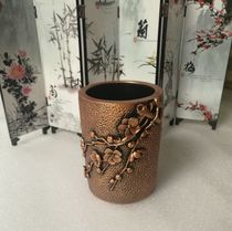 New personality plum pen holder Chinese style study office retro decoration teacher classmate birthday gift