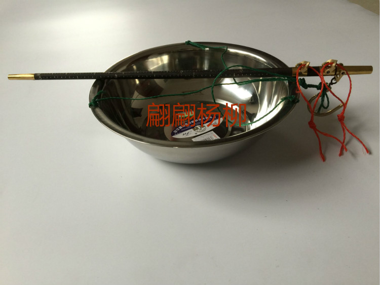 Wooden pole weighing 10 kg 20 kg Deep plate weighing stainless steel plate weighing kitchen weighing hook weighing old rod weighing 30 kg