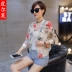 Mùa hè 2019 mới mỏng phần chống nắng quần áo áo ngắn thoáng khí thời trang áo chống nắng quần áo bóng chày quần áo phụ nữ thủy triều - Áo khoác ngắn áo khoác lông nữ Áo khoác ngắn