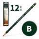 Карандаш Faber-Castell 9000 Premium Pencil B (12 шт./кор.)