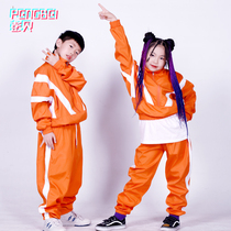 61 acting out of the bboy sports suit for male and female hip-hop jazz dance class to serve street dance team custom 140