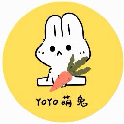 YOYO萌兔宠物用品的LOGO