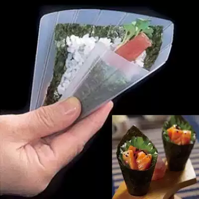 Hand roll sushi mold DIY seaweed rice set rice ball Japanese lunch tools 2 pieces feeding shovel